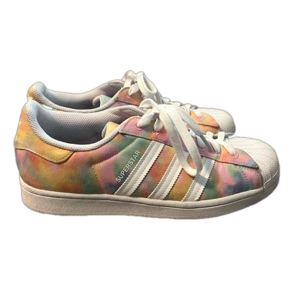 Adidas Tye Dye Superstar Shoes - Picture 7 of 7